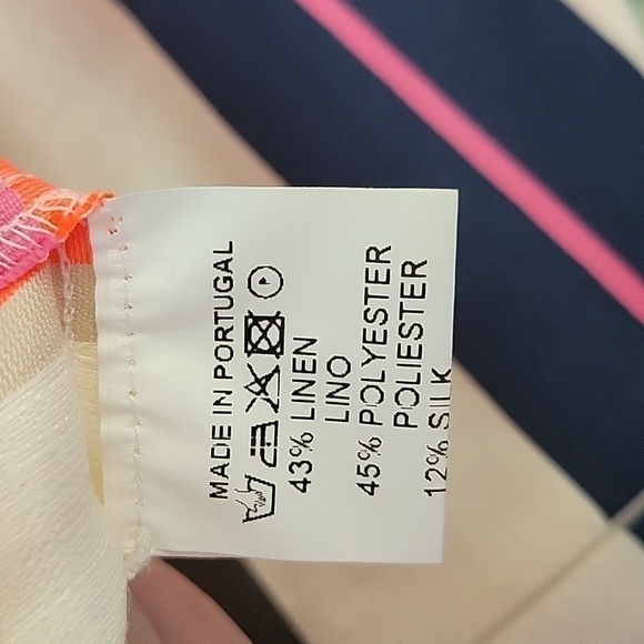 VILAGALLO BRIGHTLY STRIPED TUNIC DRESS SIZE 38(US 10) - Picture 8 of 11